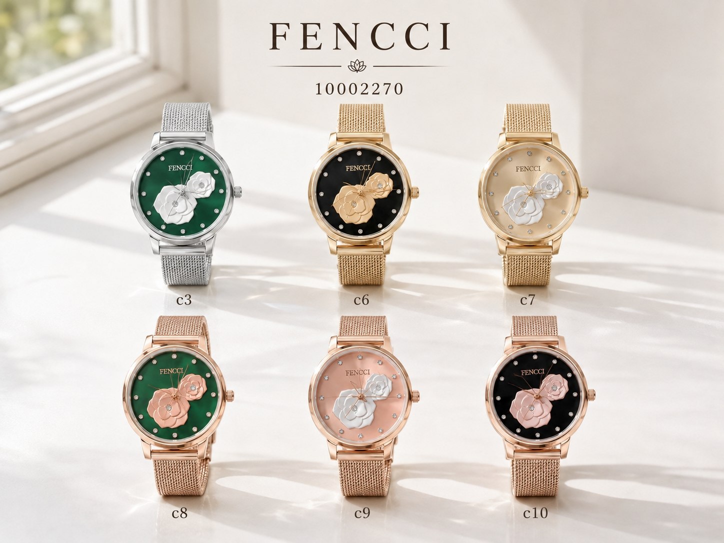 ساعت زنانه برند FENECCI